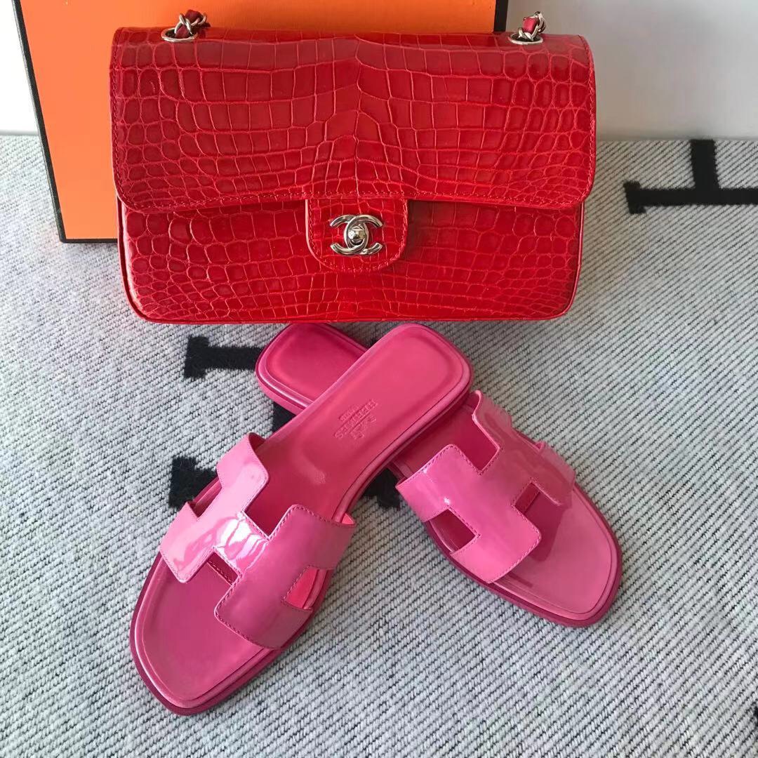 에르메스 올수공 오란 슬리퍼 샌들 페이던트 16